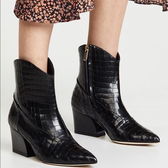 tibi croc boots